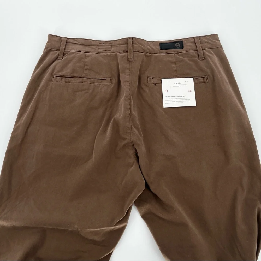 Ag Adriano Goldschmied Caden Tailored Trousers brown - 32 - Picture 6 of 10